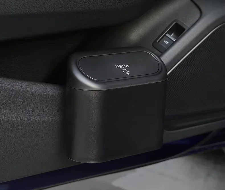 1/2/3Pcs Car Trash Can (with Lid) Contains 60 (300) Garbage Bags, Small Car Trash Can, Leak-proof Mini Car Accessories 자동차 쓰레기통
