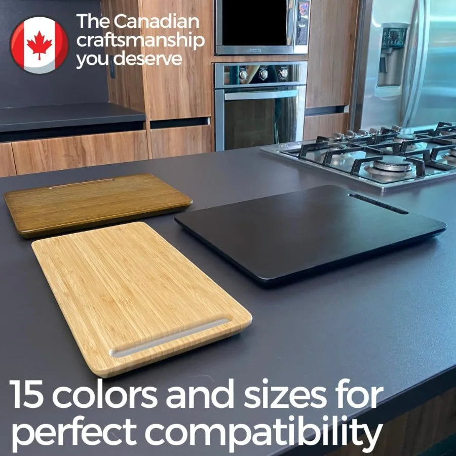 Ibyx Elegant Sliding Tray for Your Coffee Maker and Heavy Kitchen Appliances - Sturdy Slides Easily from Under The Cabinet Blac